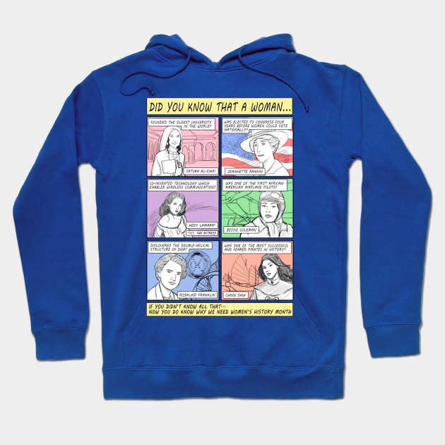 Women's History Hoodie by GynoStar